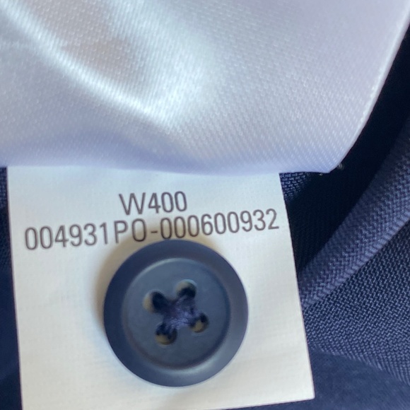 Port Authority shirt short sleeve button up navy Large - Picture 12 of 12